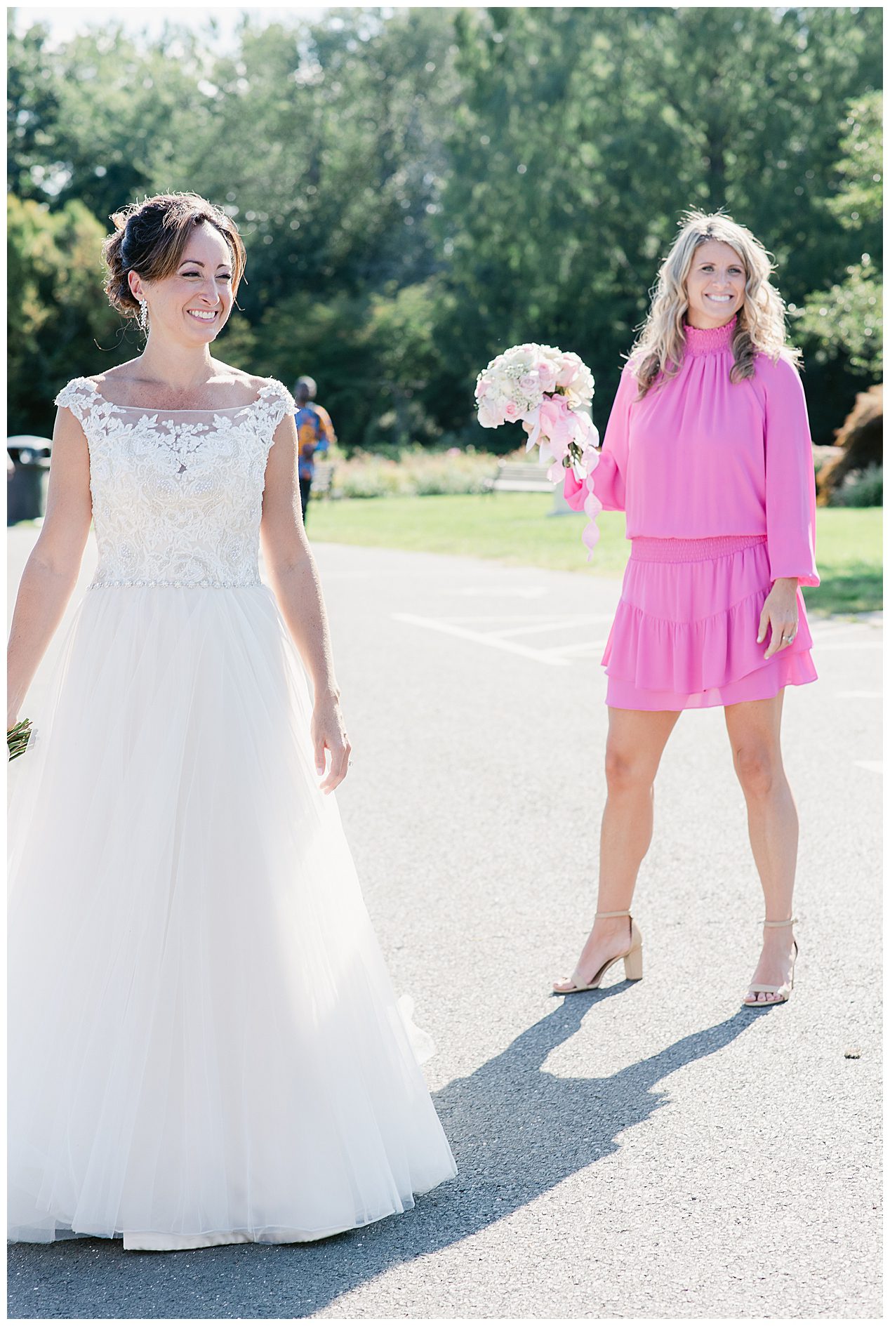 Bride and Maid of Honor. Micro wedding_ Kate Uhry photo