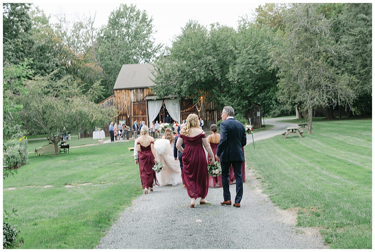 Molly & Pete marry at The Webb Barn