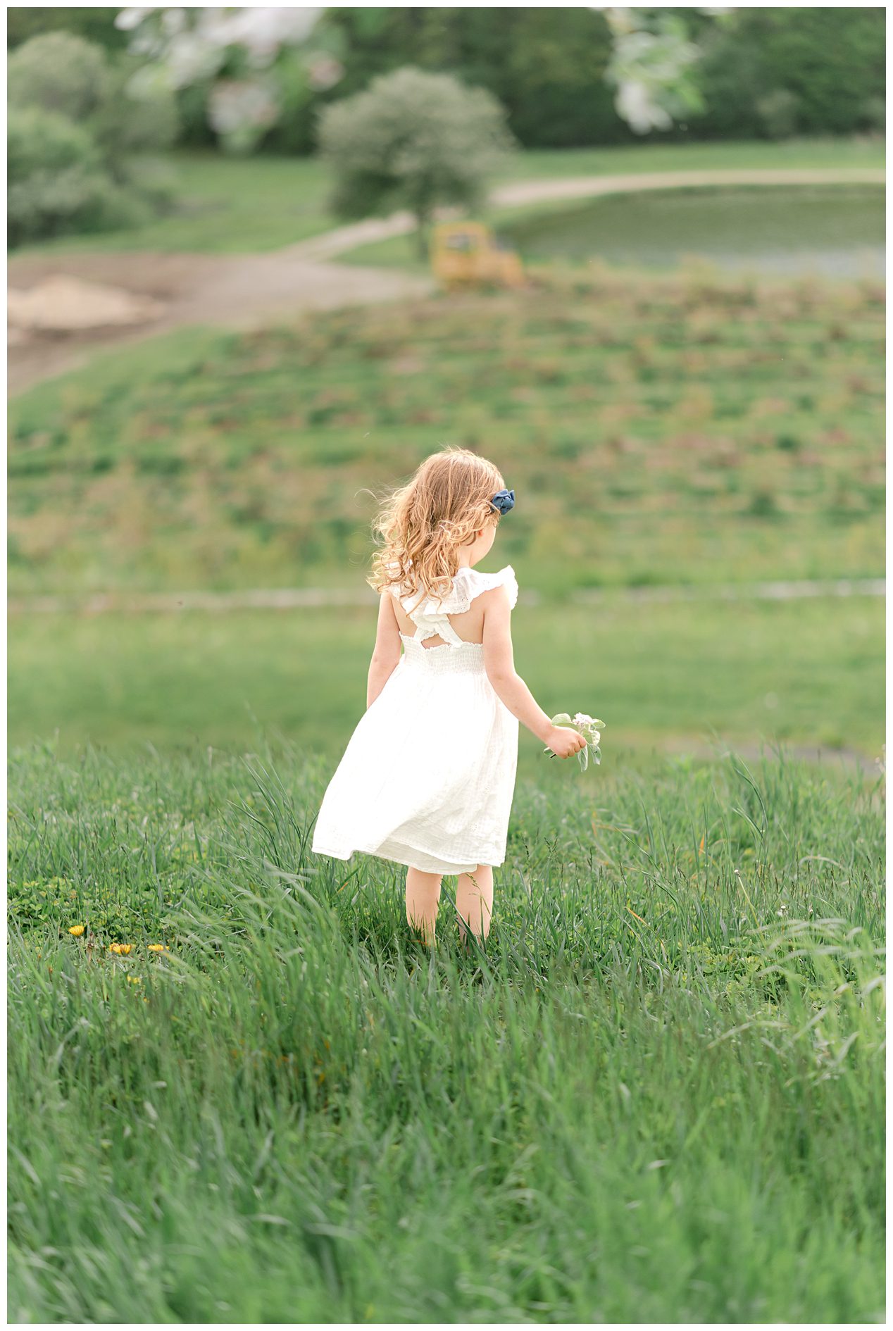 Little Girl in the field